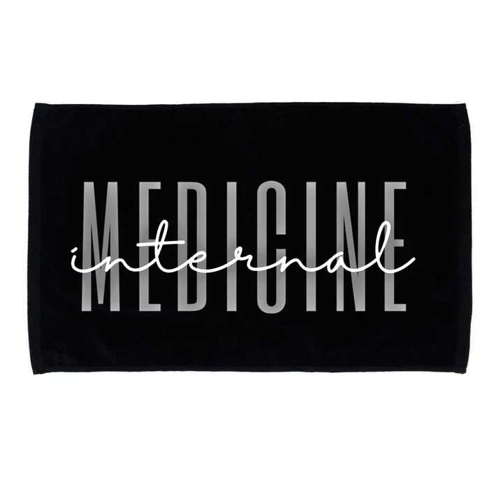 Internal Medicine In Medicine School Gift Microfiber Hand Towel