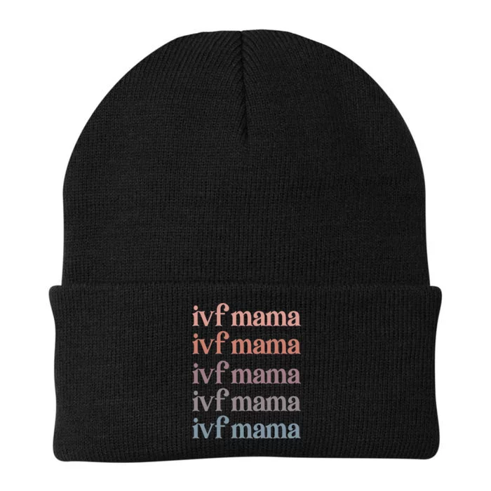 Ivf Mama Ivf Transfer Day Embryo Transfer Ivf Mom Knit Cap Winter Beanie