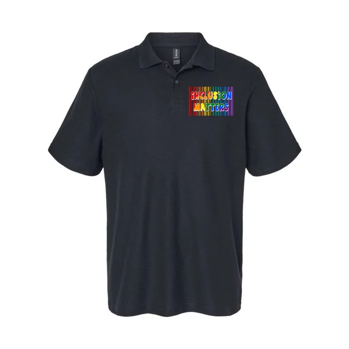 Inclusion Matters Softstyle Adult Sport Polo