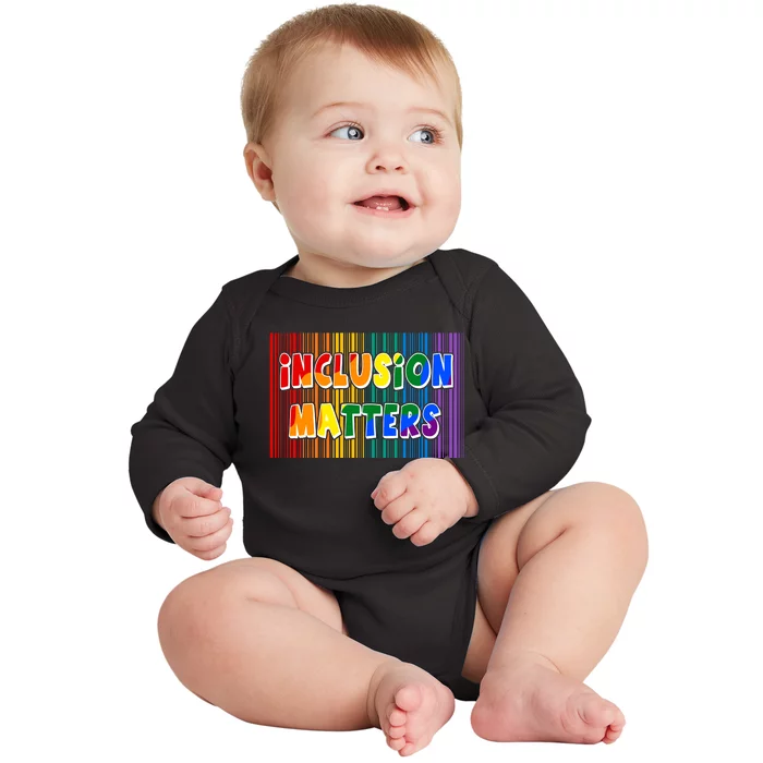 Inclusion Matters Baby Long Sleeve Bodysuit