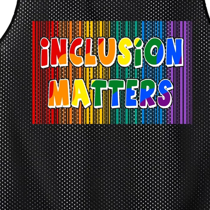 Inclusion Matters Mesh Reversible Basketball Jersey Tank