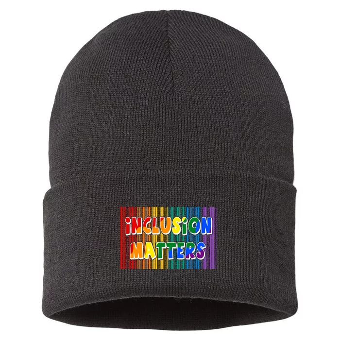 Inclusion Matters Sustainable Knit Beanie