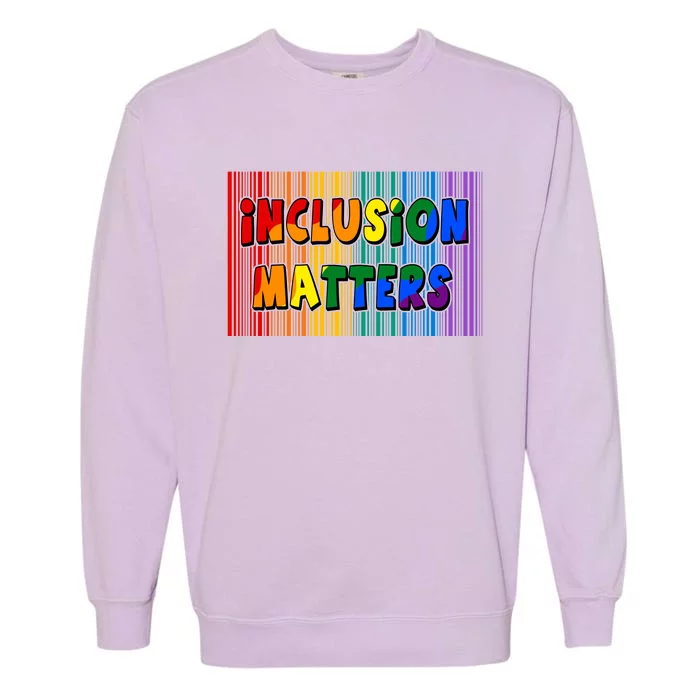 Inclusion Matters Garment-Dyed Sweatshirt