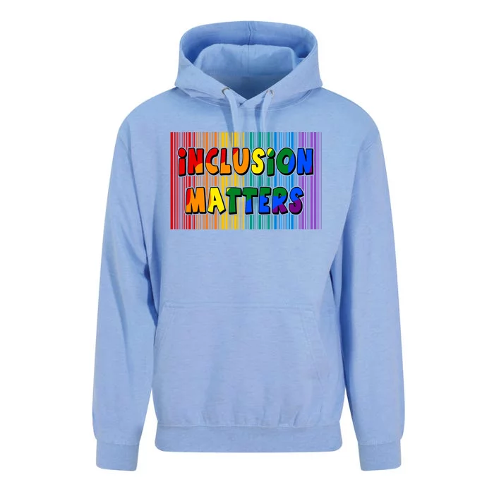 Inclusion Matters Unisex Surf Hoodie