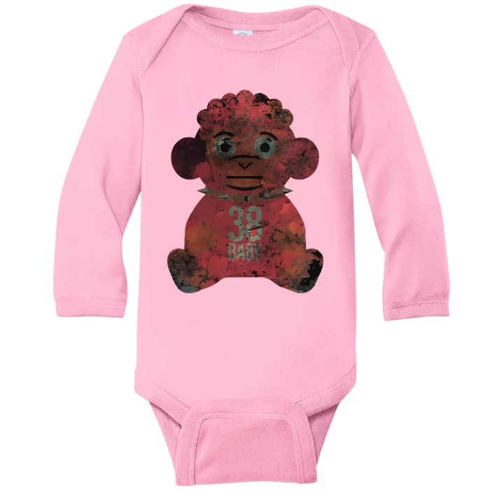 Inferno Monkey Baby Long Sleeve Bodysuit