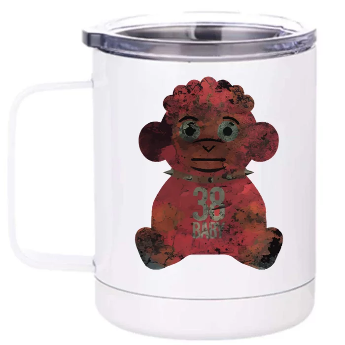 Inferno Monkey Front & Back 12oz Stainless Steel Tumbler Cup