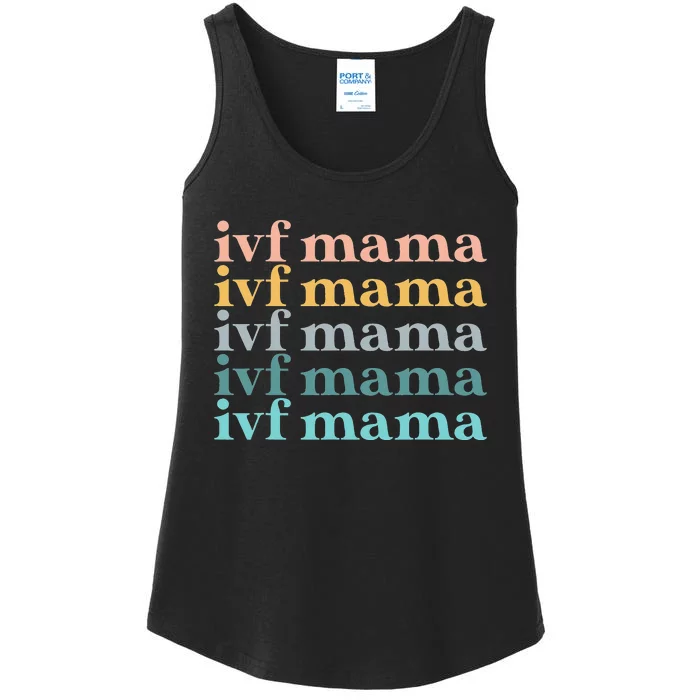 IVF Mama Infertility Transfer Fertilization Mother's Day Ladies Essential Tank