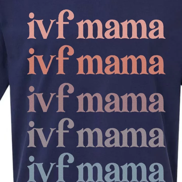 Ivf Mama Ivf Transfer Day Embryo Transfer Ivf Mom Sueded Cloud Jersey T-Shirt