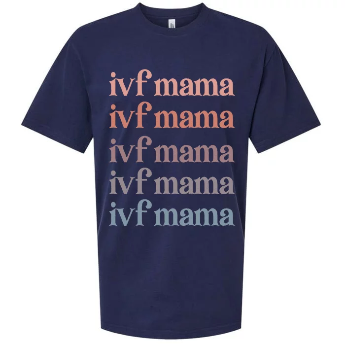 Ivf Mama Ivf Transfer Day Embryo Transfer Ivf Mom Sueded Cloud Jersey T-Shirt