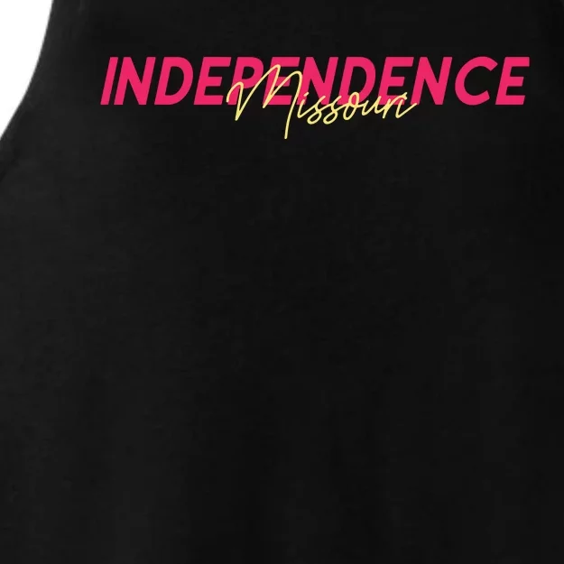 Independence Missouri Ladies Tri-Blend Wicking Tank