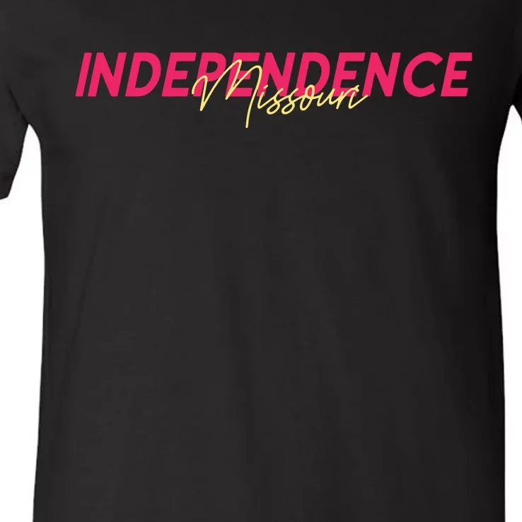 Independence Missouri V-Neck T-Shirt