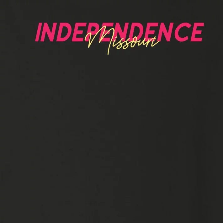 Independence Missouri Toddler Long Sleeve Shirt