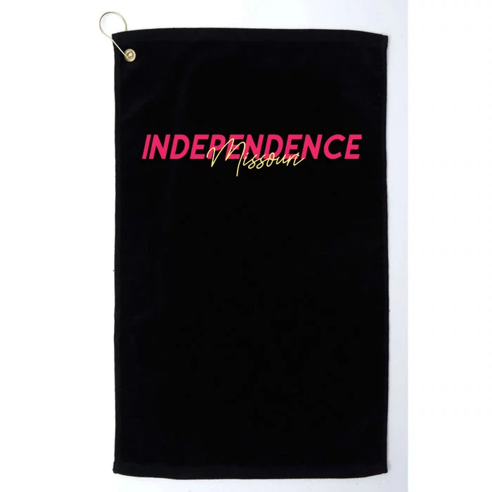 Independence Missouri Platinum Collection Golf Towel