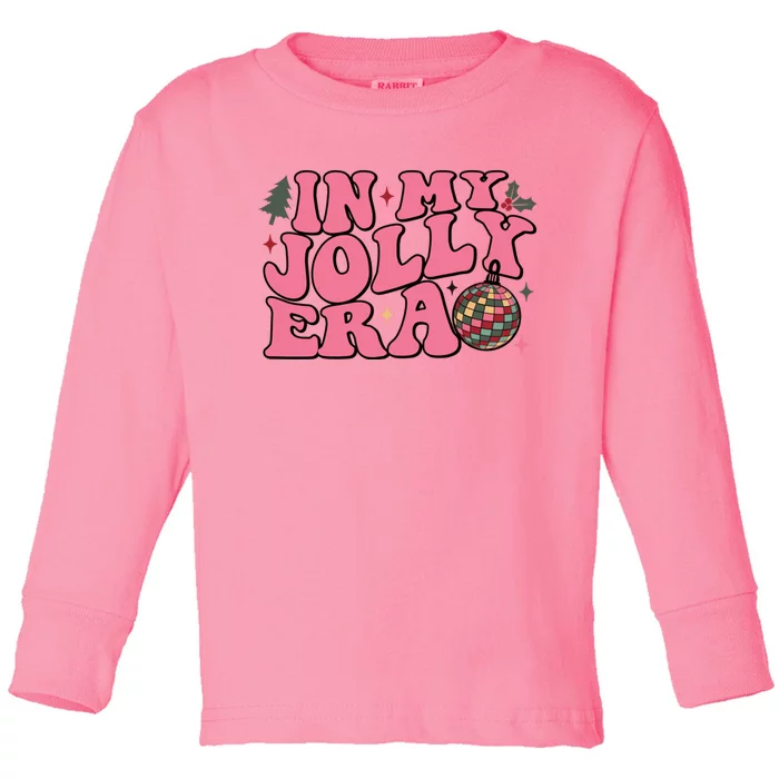 In My Jolly Era Christmas Toddler Long Sleeve Shirt