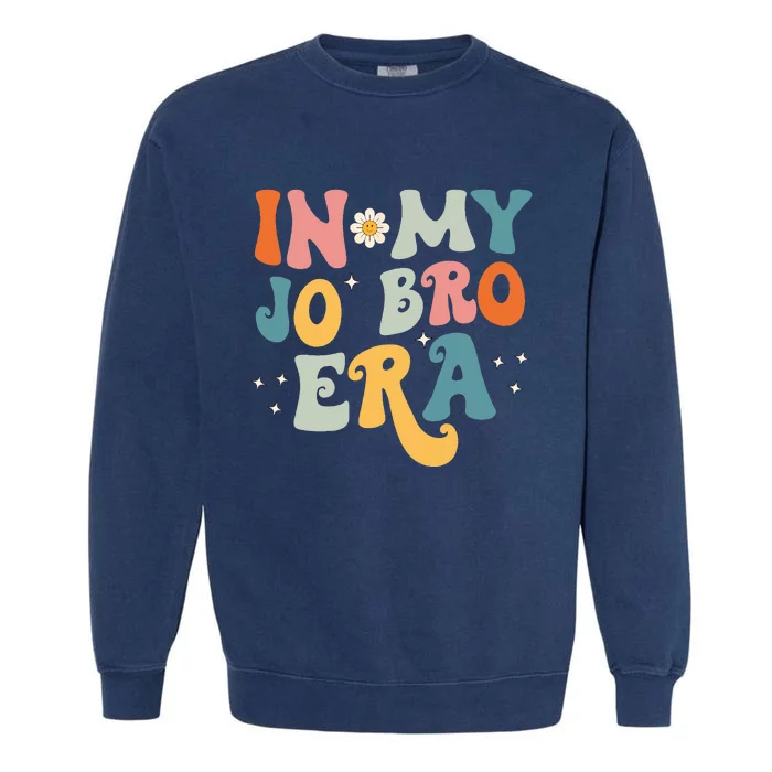 In my Jo Bro Era groovy Garment-Dyed Sweatshirt