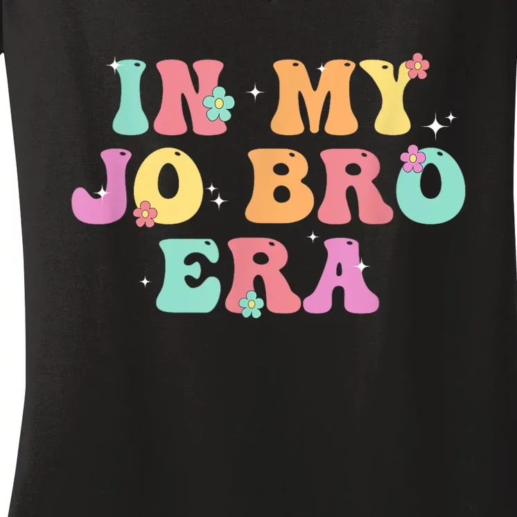 In My Jo Bro Era Women's V-Neck T-Shirt