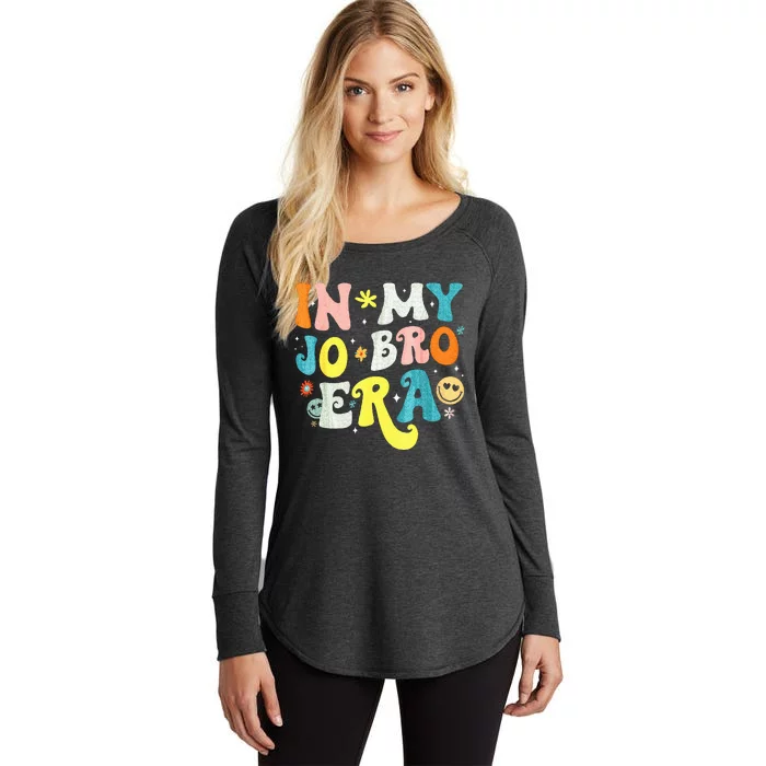 In My Jo Bro Era Funny Groovy Retro In My Job Bro Era Women's Perfect Tri Tunic Long Sleeve Shirt