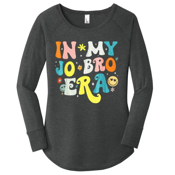 In My Jo Bro Era Funny Groovy Retro In My Job Bro Era Women's Perfect Tri Tunic Long Sleeve Shirt