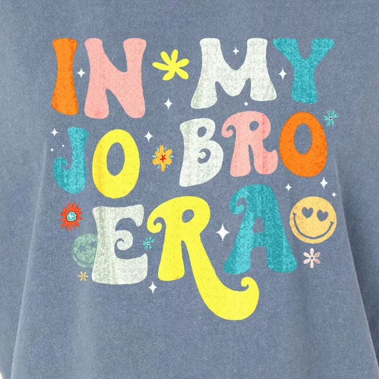 In My Jo Bro Era Funny Groovy Retro In My Job Bro Era Garment-Dyed Women's Muscle Tee