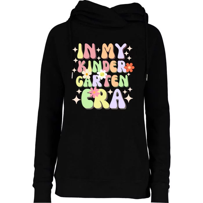 In My Kindergarten Era Womens Funnel Neck Pullover Hood