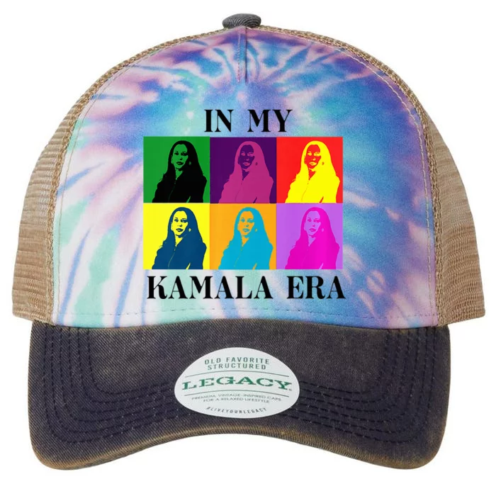 In My Kamala Era Legacy Tie Dye Trucker Hat