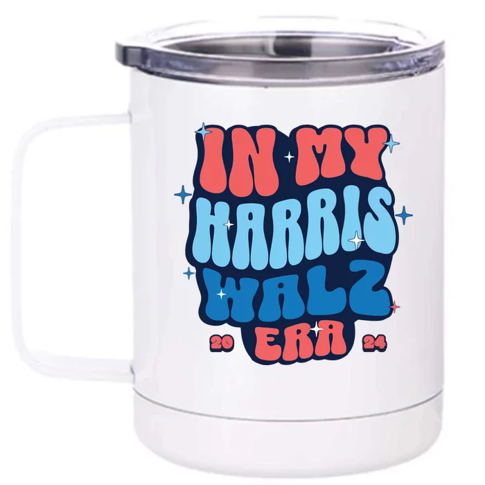 In My Kamala Era Madam President 2024 Front & Back 12oz Stainless Steel Tumbler Cup