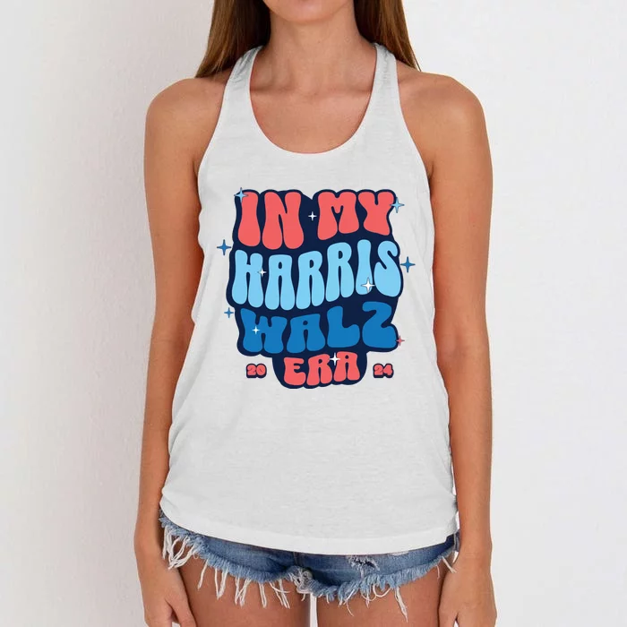 In My Kamala Era Madam President 2024 Women's Knotted Racerback Tank