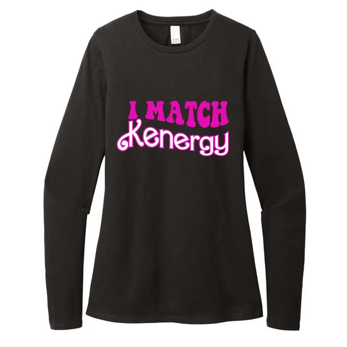 I Match Kenergy Womens CVC Long Sleeve Shirt