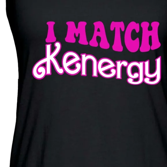 I Match Kenergy Ladies Essential Flowy Tank