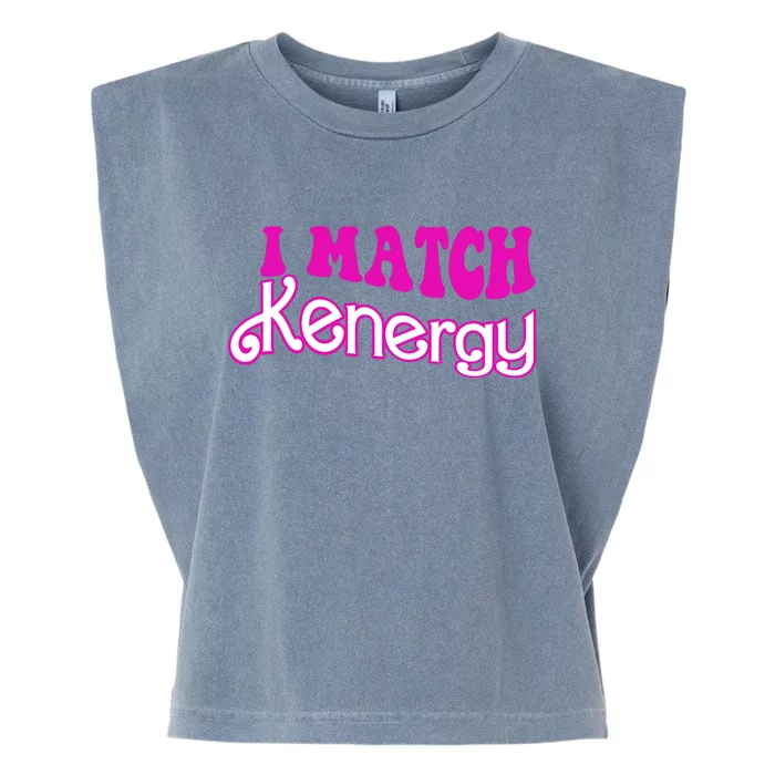 I Match Kenergy Garment-Dyed Women's Muscle Tee