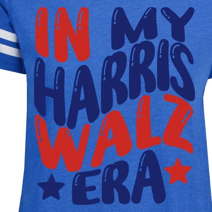 In My Kamala Era Groovy Harris For Madam President 2024 Enza Ladies Jersey Football T-Shirt