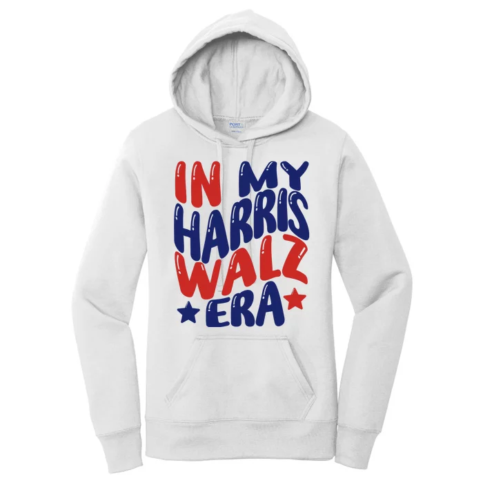 In My Kamala Era Groovy Harris For Madam President 2024 Women's Pullover Hoodie