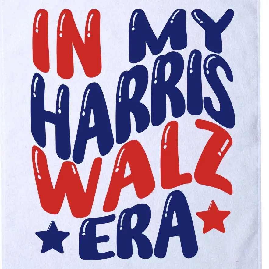 In My Kamala Era Groovy Harris For Madam President 2024 Platinum Collection Golf Towel