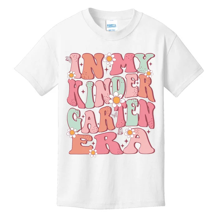 In My Kindergarten Era Girl Cute Back To School Kindergarten Kids T-Shirt