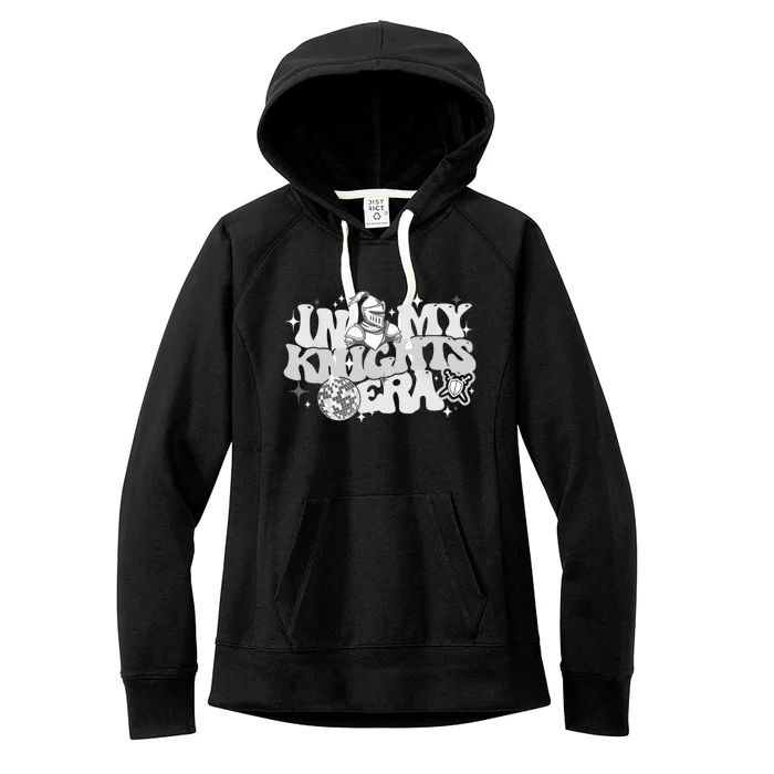 In My Knights Era Back To School Mascot Spirit Game Squad Women's Fleece Hoodie