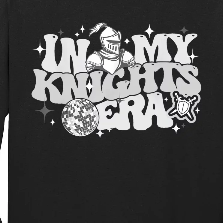 In My Knights Era Back To School Mascot Spirit Game Squad Tall Long Sleeve T-Shirt