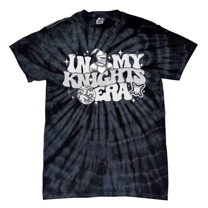 In My Knights Era Back To School Mascot Spirit Game Squad Tie-Dye T-Shirt