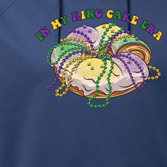 In My King Cake Era Mardi Gras Performance Fleece Hoodie