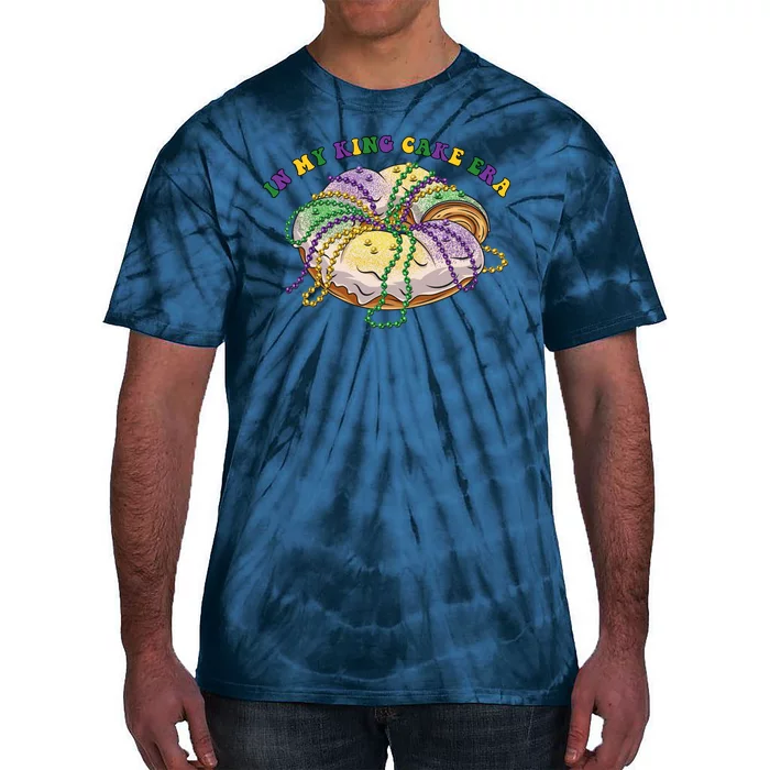 In My King Cake Era Mardi Gras Tie-Dye T-Shirt