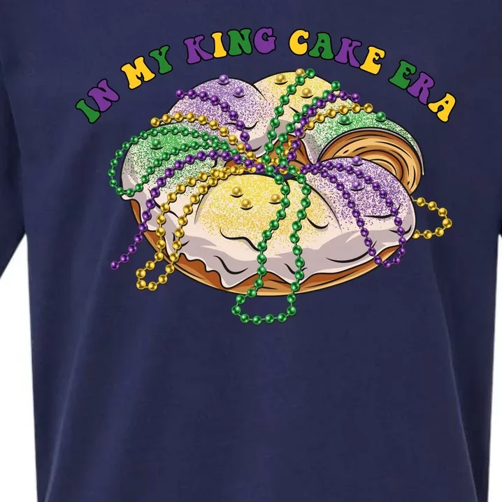 In My King Cake Era Mardi Gras Sueded Cloud Jersey T-Shirt