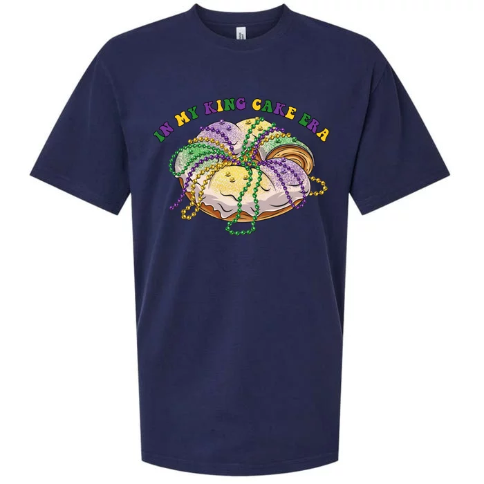 In My King Cake Era Mardi Gras Sueded Cloud Jersey T-Shirt