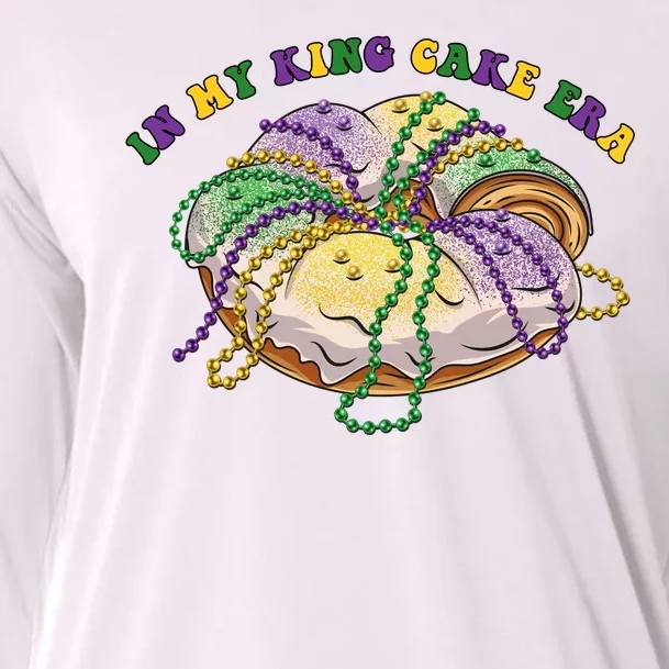 In My King Cake Era Mardi Gras Cooling Performance Long Sleeve Crew