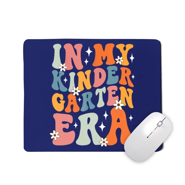 In My Kindergarten Era Groovy Back To School Kinder Teacher Mousepad