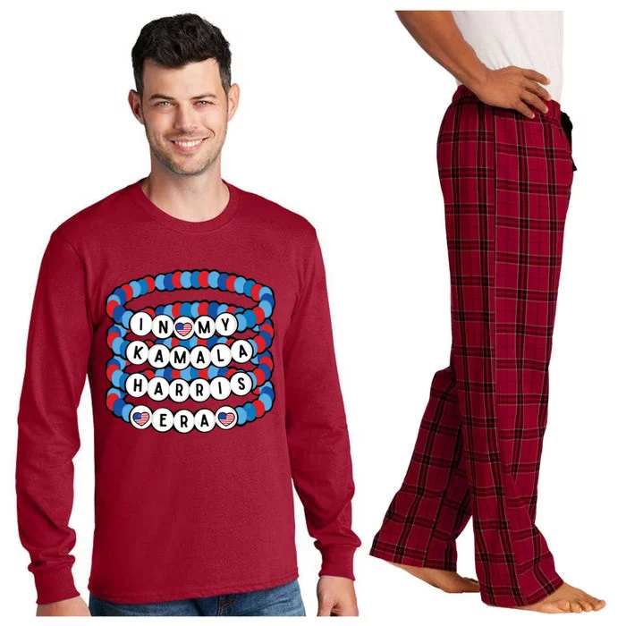 In My Kamala Harris Era Harris Democrat Harris 2024 Bracelet Funny Gift Long Sleeve Pajama Set