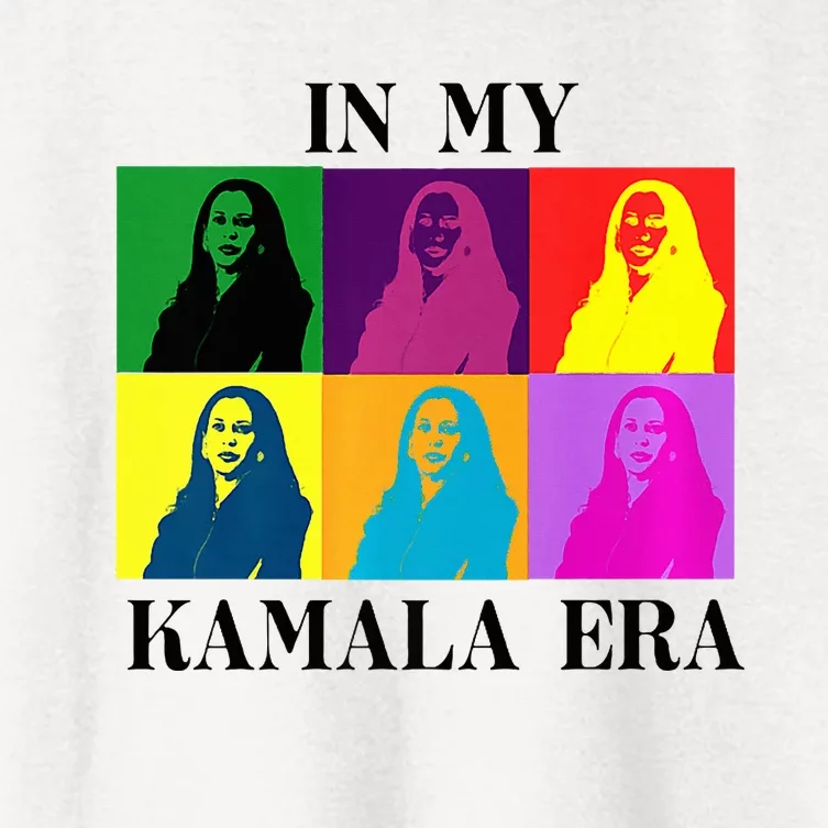 In My Kamala Era – Kamala 2024 Women's Crop Top Tee