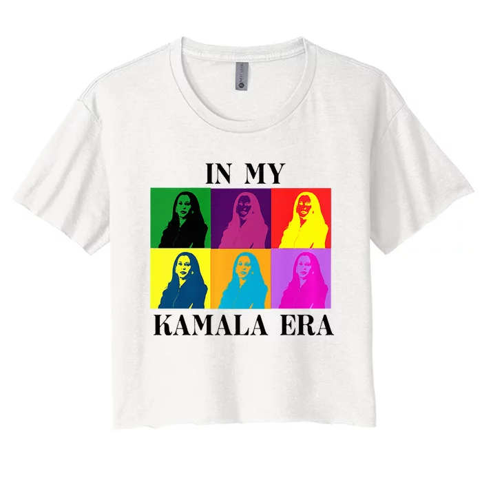 In My Kamala Era – Kamala 2024 Women's Crop Top Tee