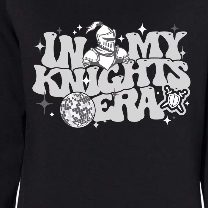 In My Knights Era Back To School Mascot Spirit Game Squad Womens California Wash Sweatshirt