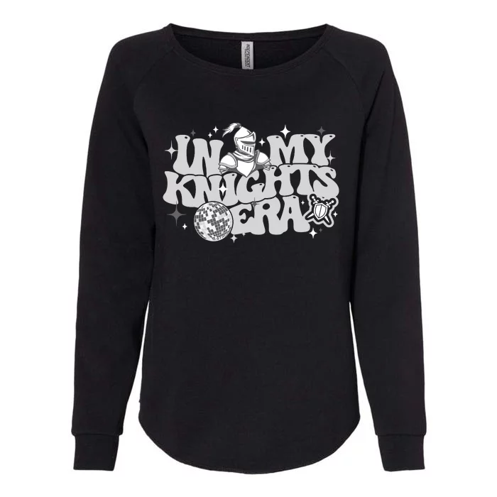 In My Knights Era Back To School Mascot Spirit Game Squad Womens California Wash Sweatshirt