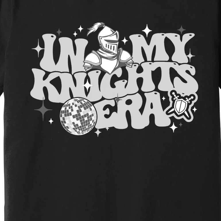 In My Knights Era Back To School Mascot Spirit Game Squad Premium T-Shirt