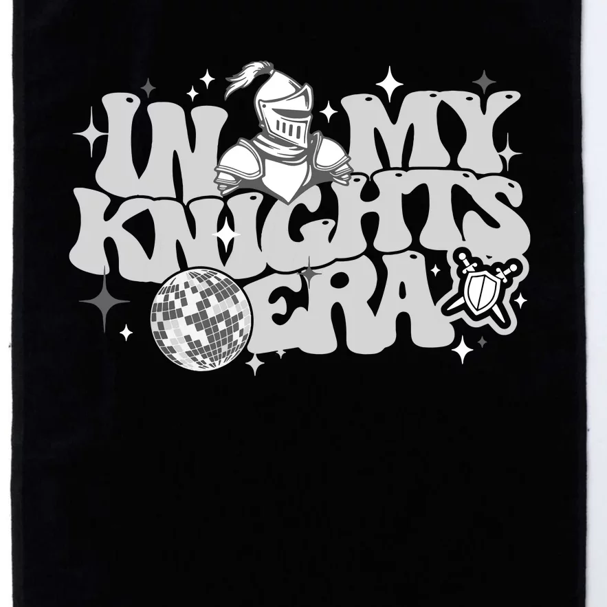 In My Knights Era Back To School Mascot Spirit Game Squad Platinum Collection Golf Towel